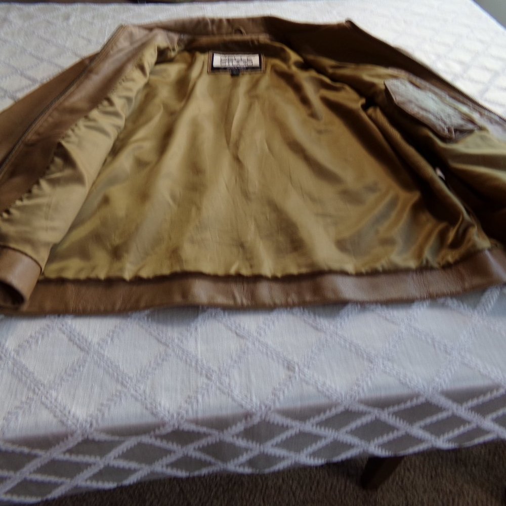 WILSON LEATHER TAN JACKET - Picture 6 of 9